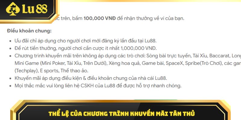 Thể lệ của chương trình