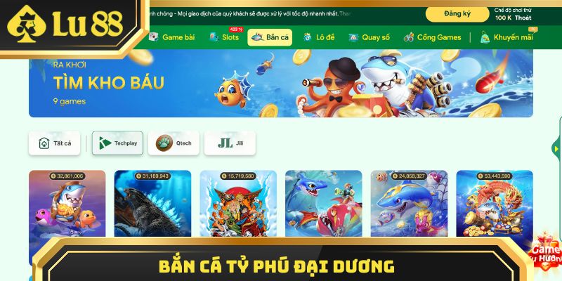 Bắn cá Tỷ Phú Đại Dương